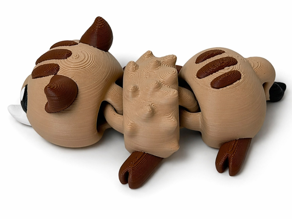 3D kloubový divočák – ohebná flexi figurka 